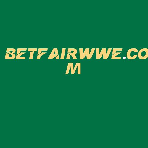 Logo da BETFAIRWWE